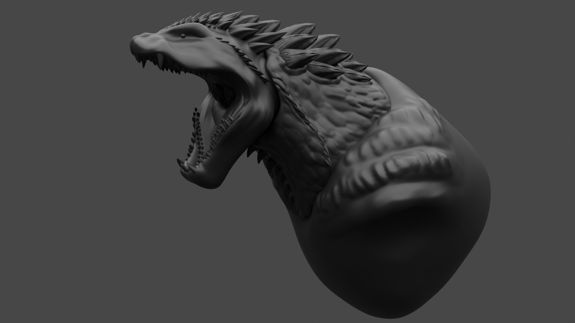 Godzilla ultima WIP by Dinosaurs are cool | Download free STL model ...