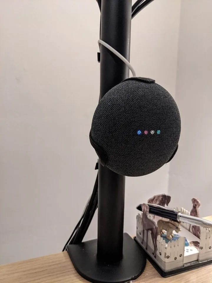 Google home with online monitor