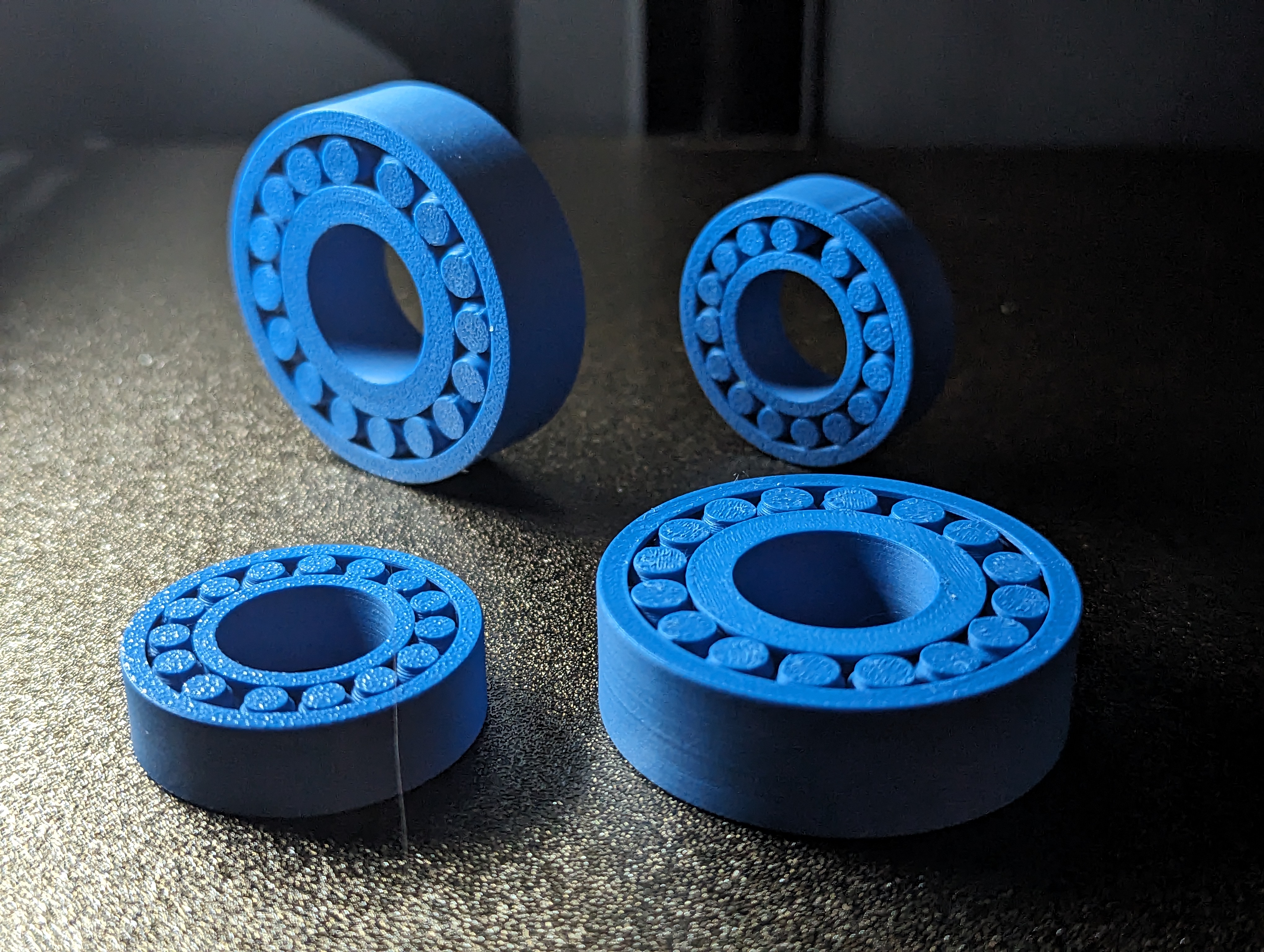 MORE BEARINGS - Print in place - with real rolling elements
