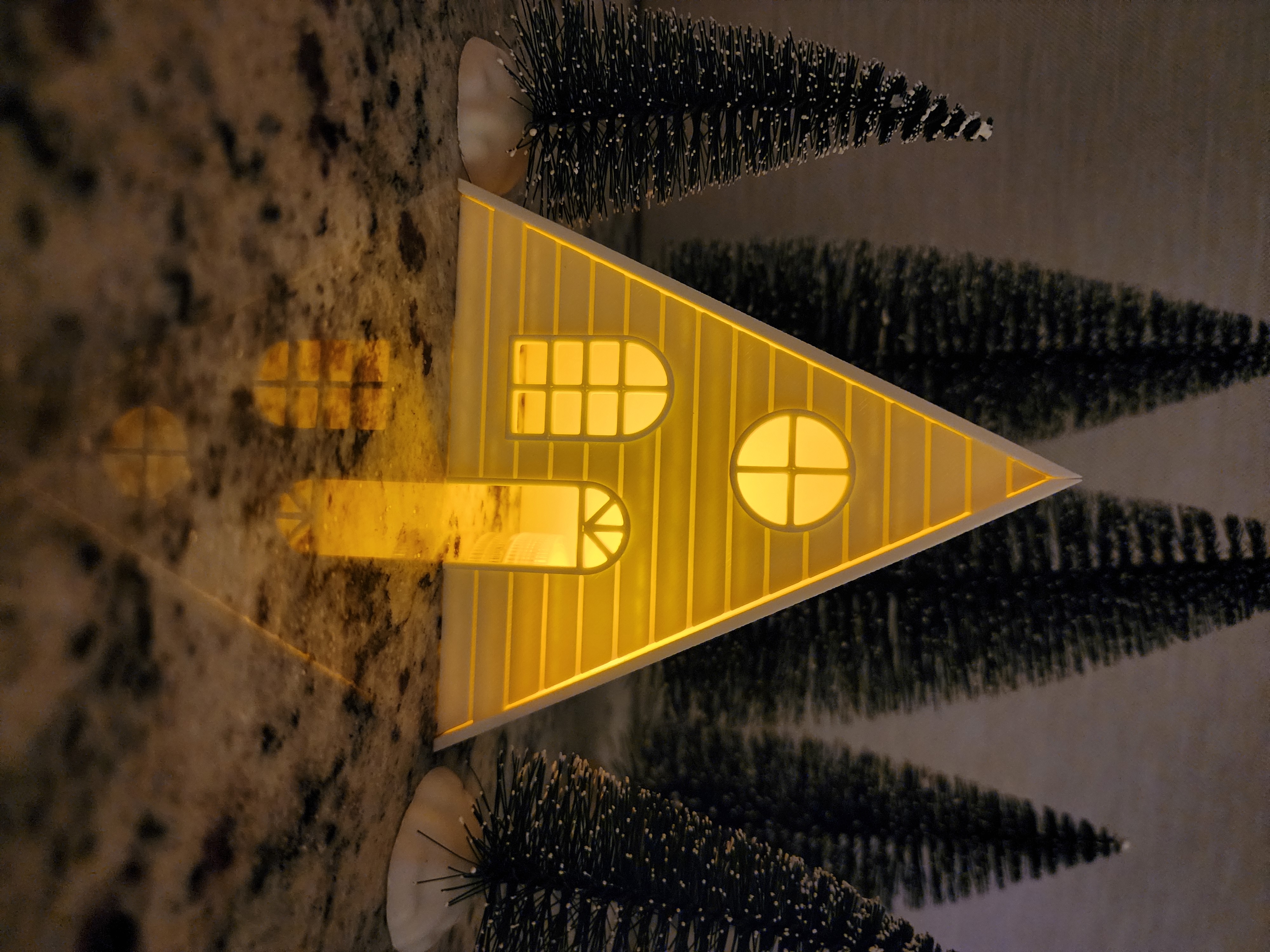 Cozy Light Up Village House 2