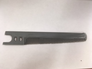 blade comb 3D model thumbnail