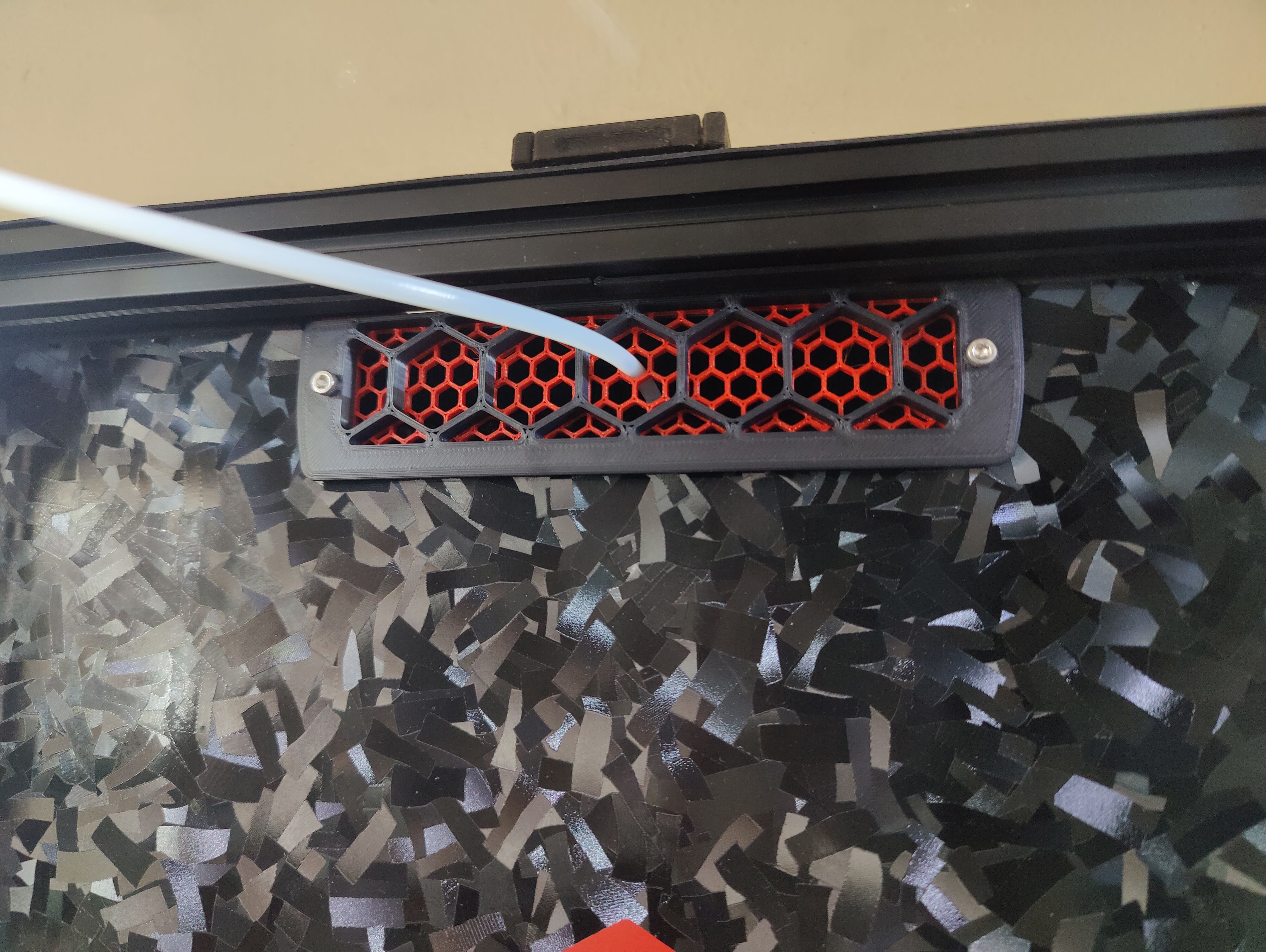 Voron 2.4 Exhaust Vent Hex Pattern by Brock Buckingham Download free
