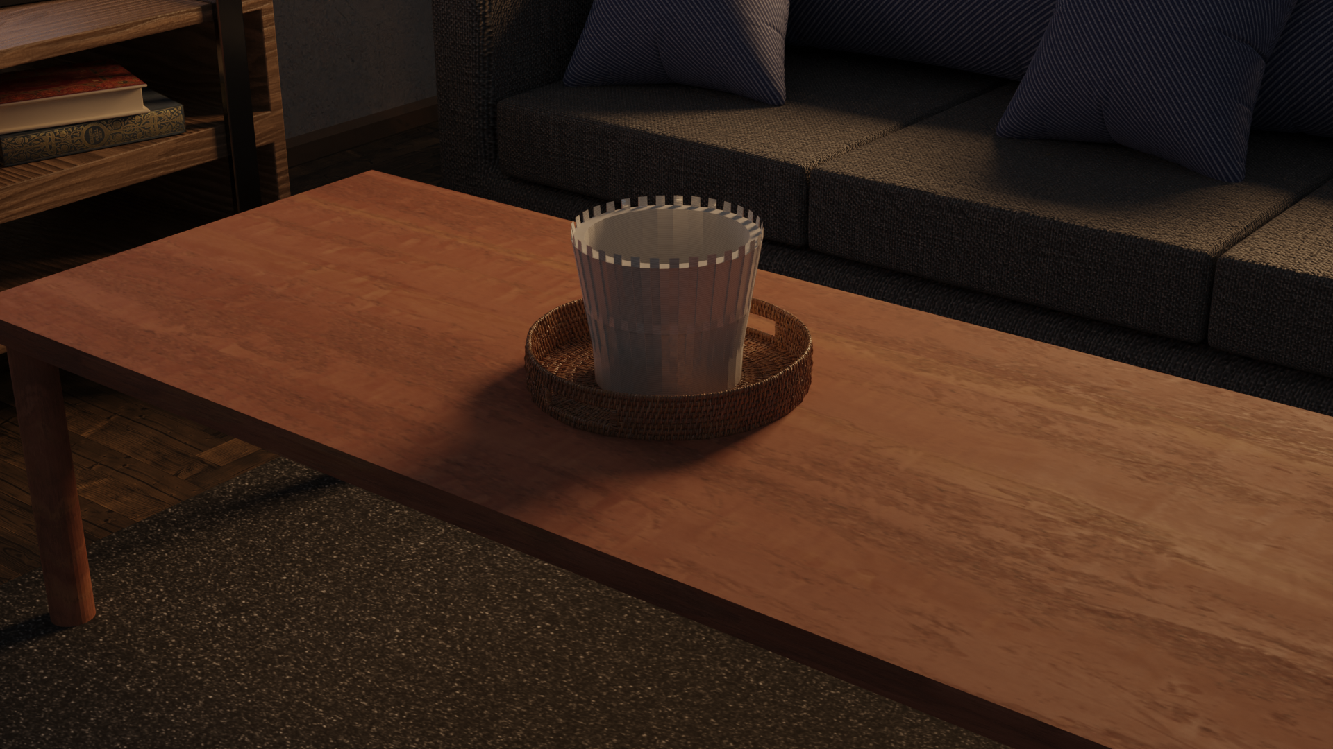 Ridged Pot