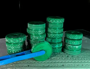 Stamp Wheels for Bodypaint — Maori Tattoos