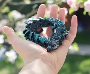 Japanese Inspired Articulated Dragon