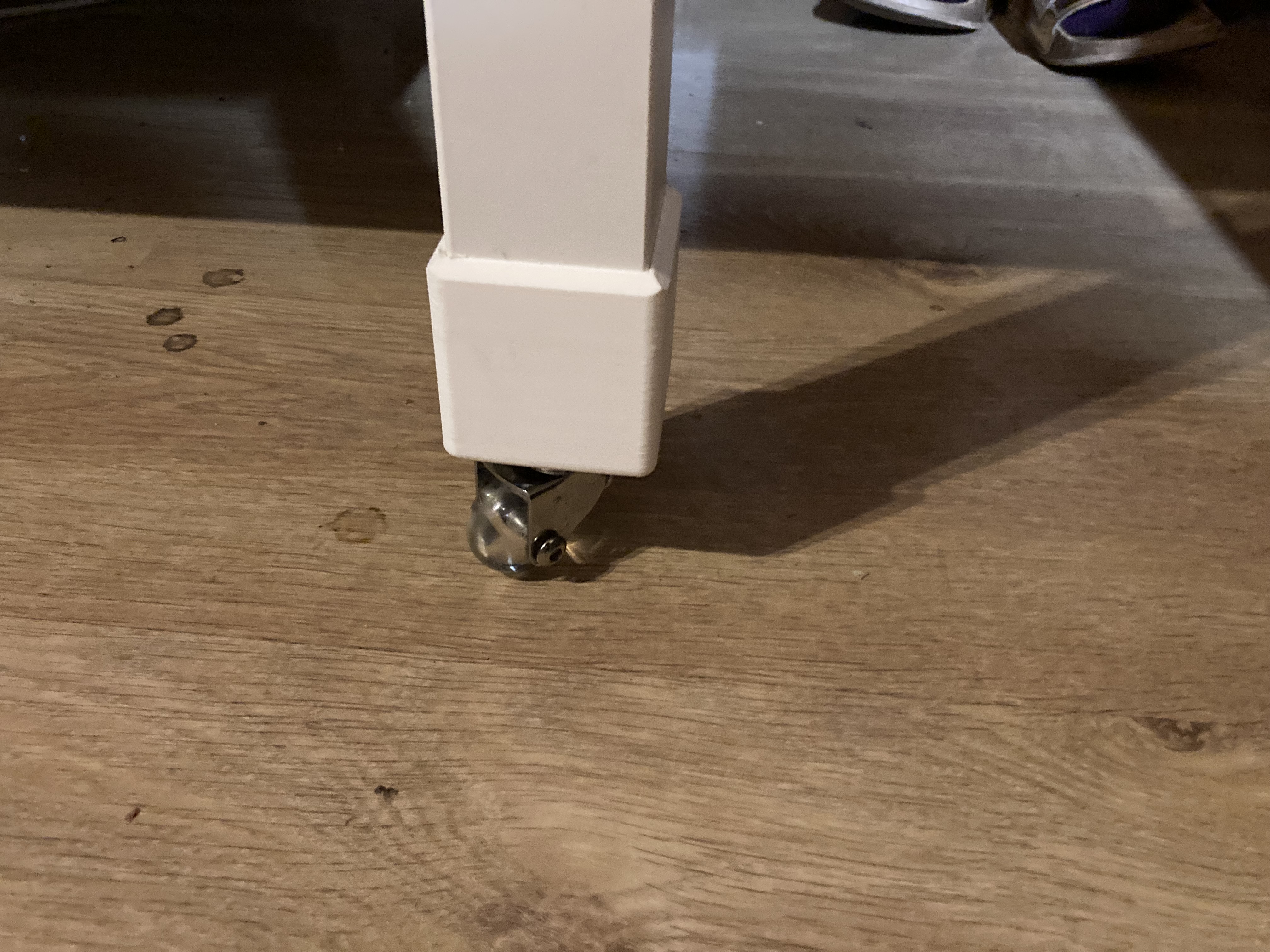 Ikea Lack feet for roller