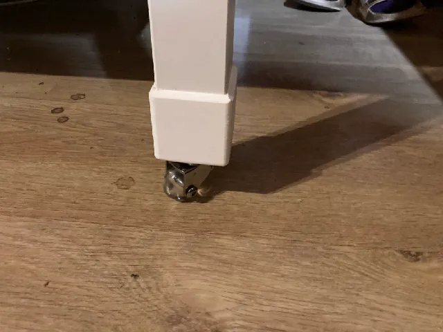 Ikea Lack feet for roller