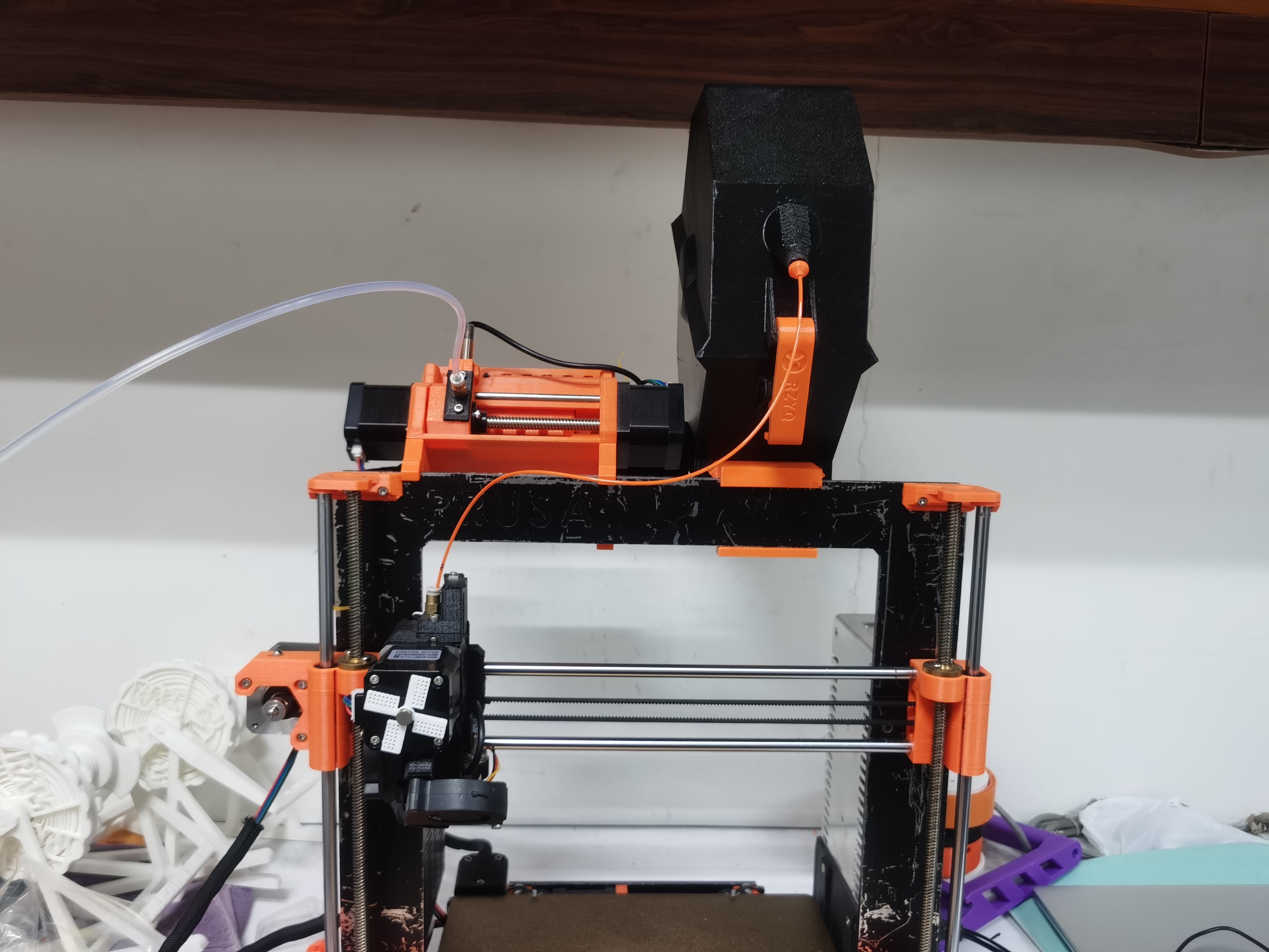Dry box and spool for PRUSA MKS by raxzhang | Download free STL model | Printables.com