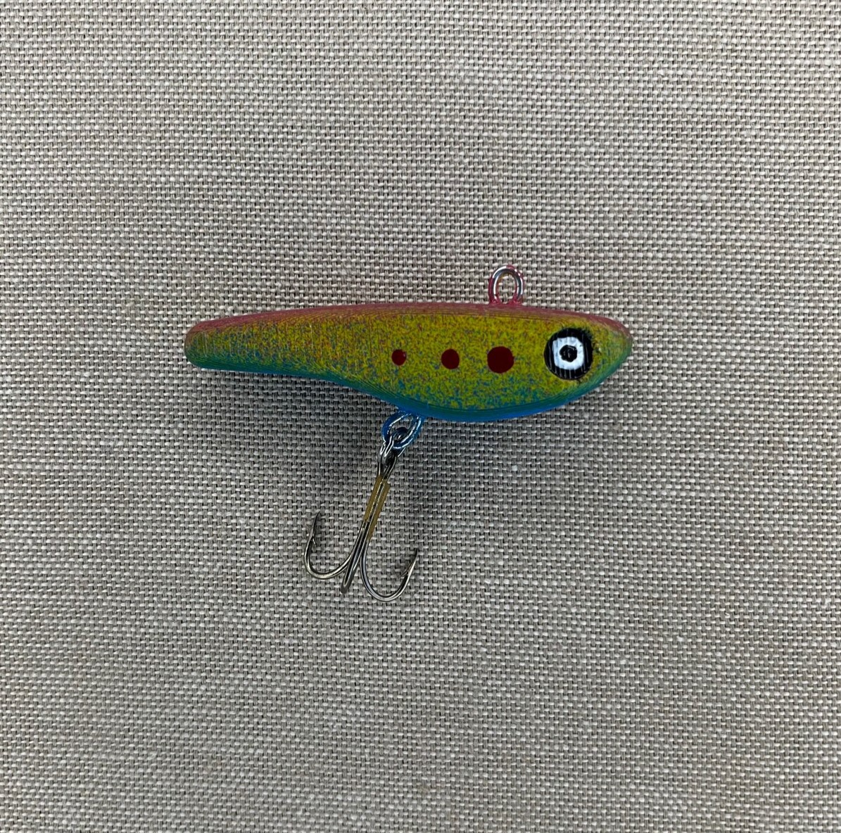 2 inch ice fishing jig lure v2