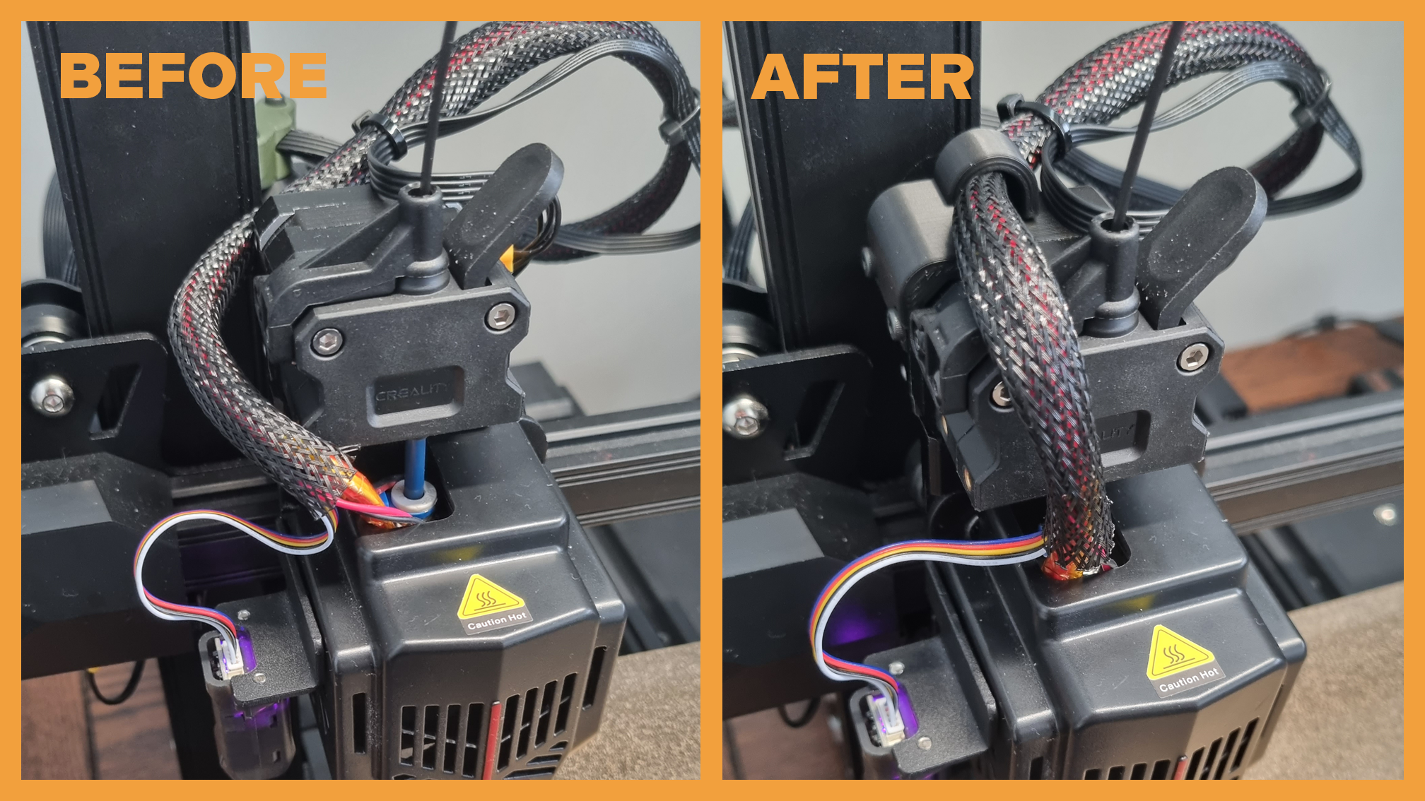 Sprite Extruder SE Cable Guide