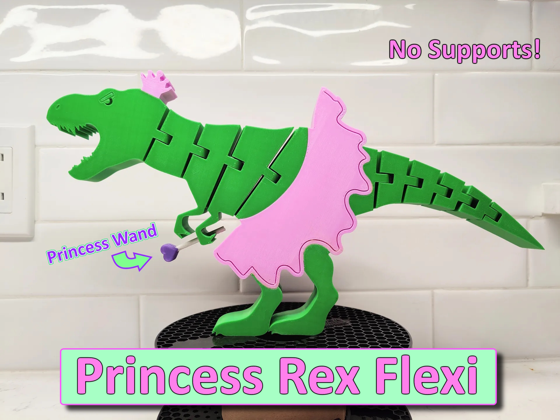 Princess Rex Flexi Dino