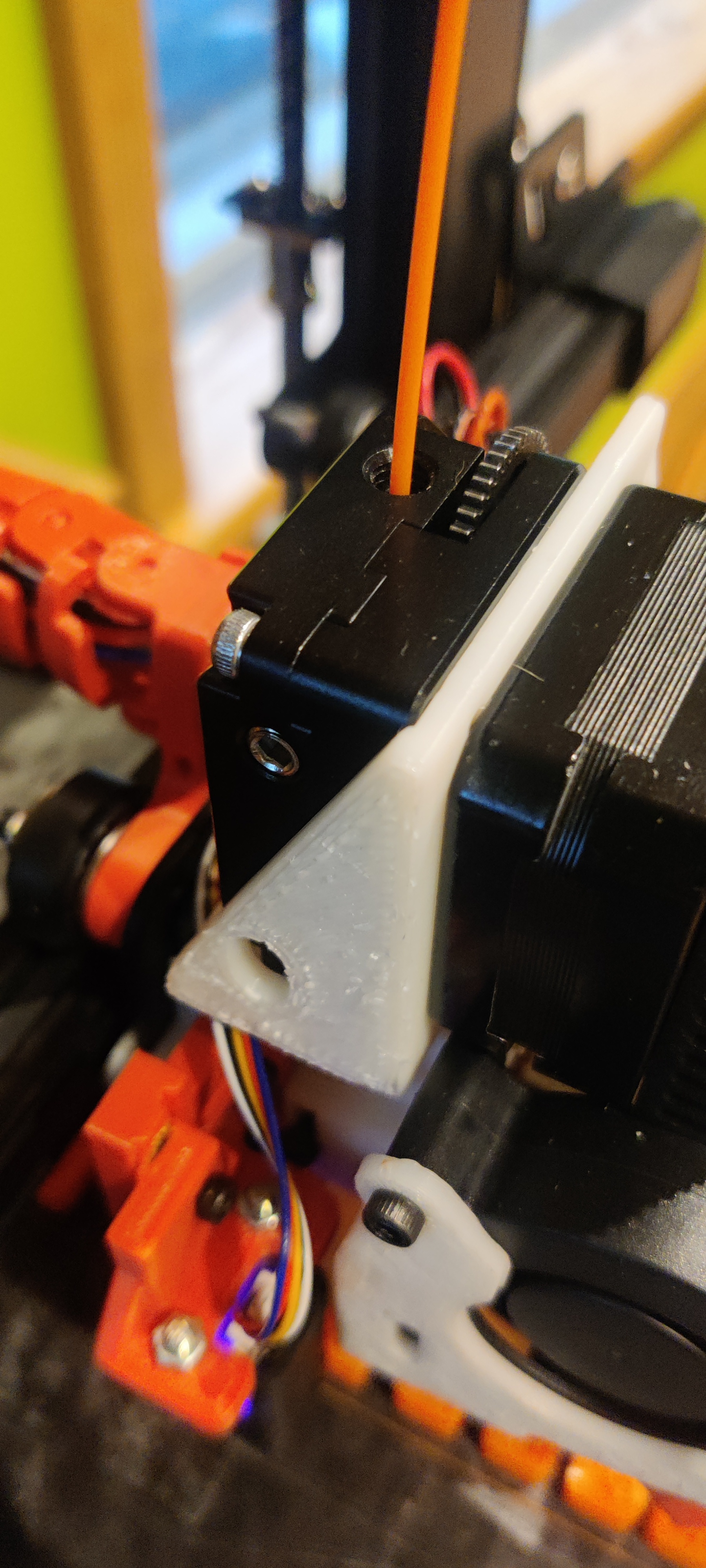 OMGV2 extruder bracket for Hero Me Gen 7 3D model thumbnail
