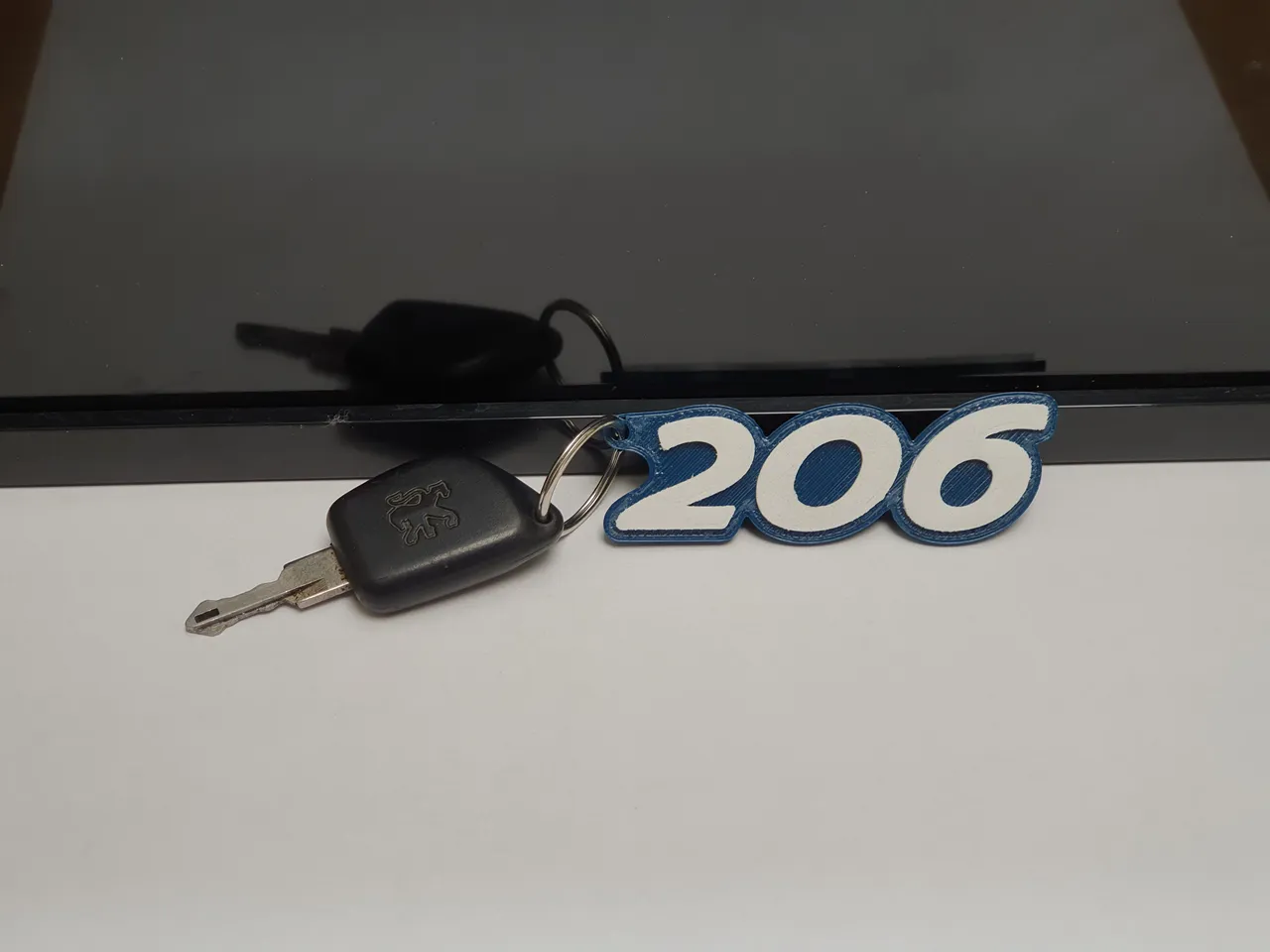 Peugeot 206 Keychain by NEO_CZ | Download free STL model | Printables.com