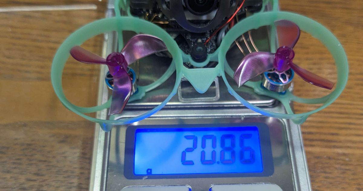 20.8g Walksnail tinywhoop by Tokyo_Dom | Download free STL