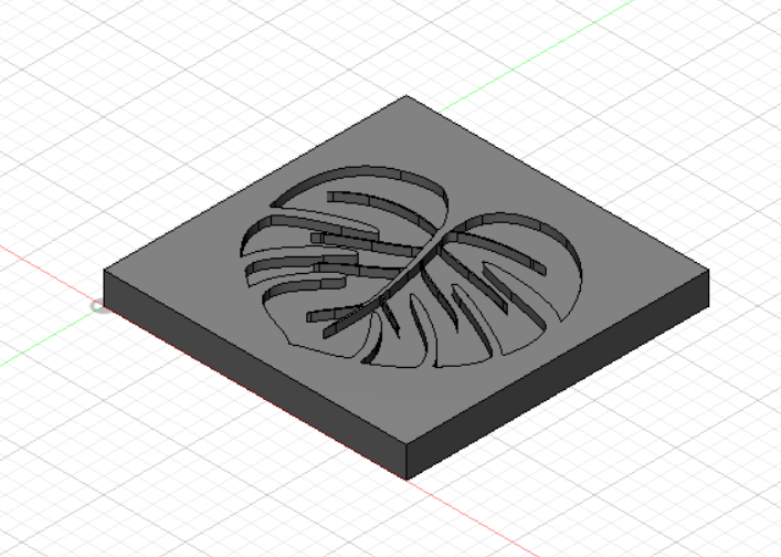 monstera plant coasters