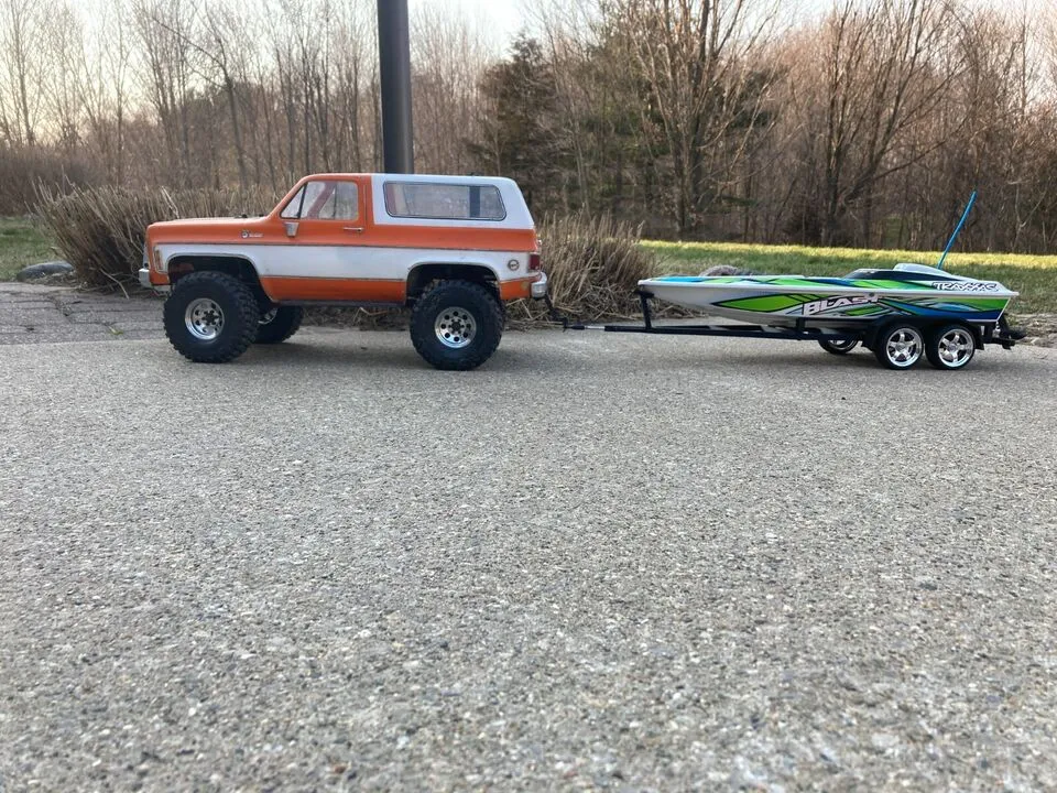 Rc boat store trailer kit