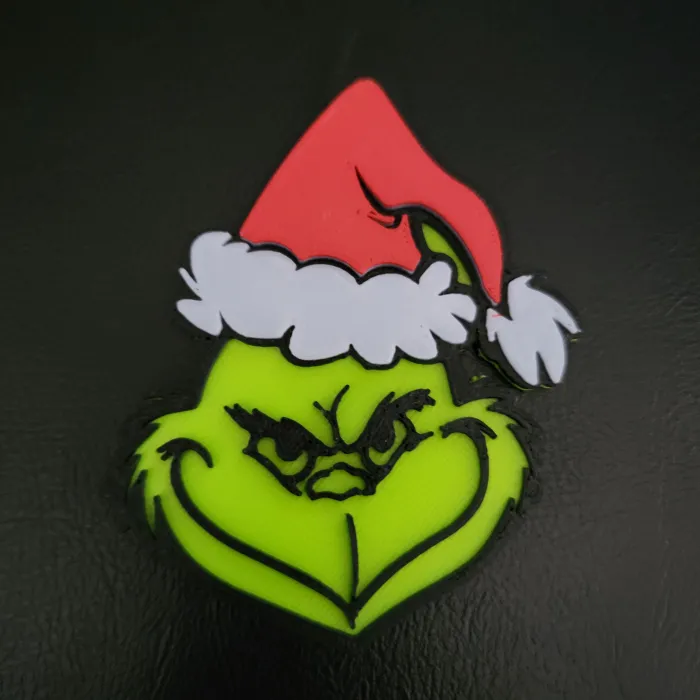 Grinch Ornament (4 print colors)