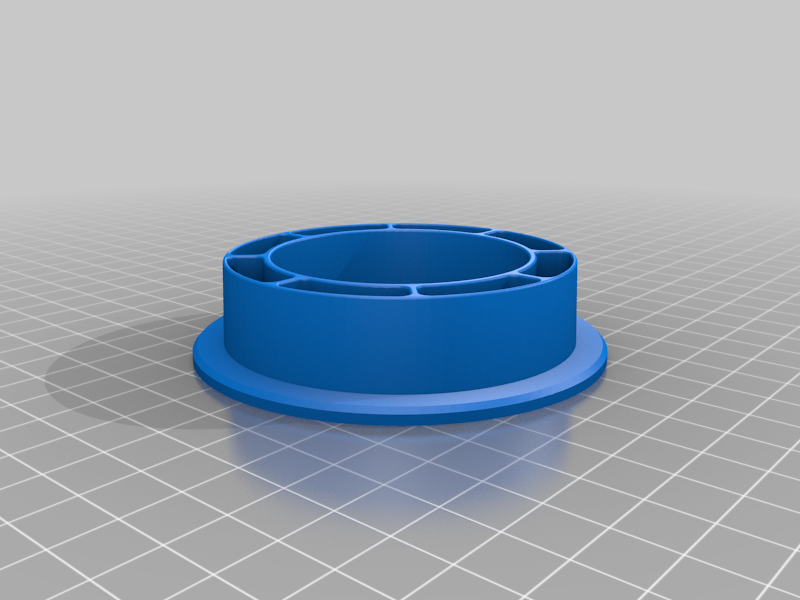 Miniatura 2 do modelo 3D Larger Spool Adapter Ring