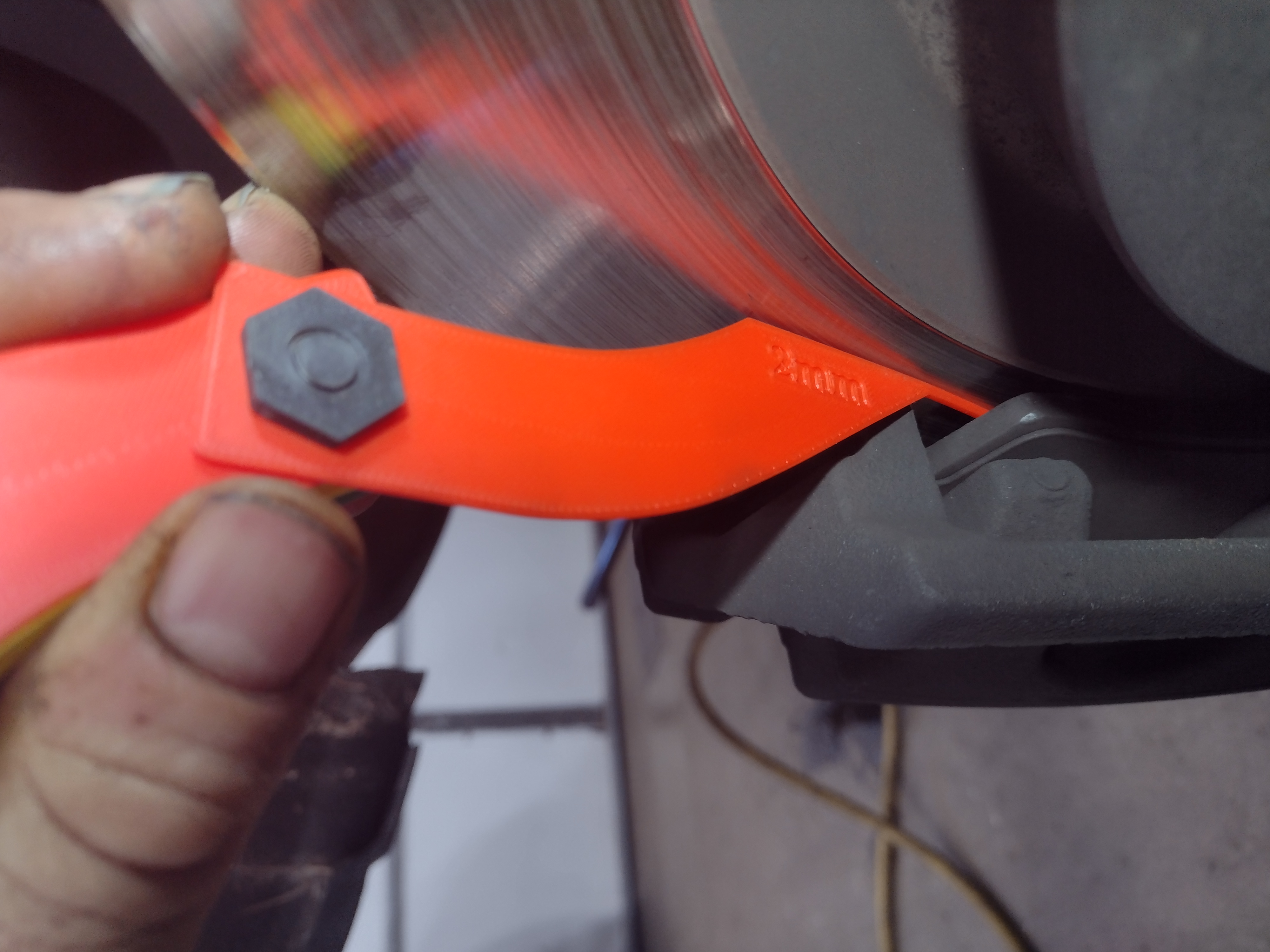 Brake Pad Wear Gauge Set (100 3D printable) by GamerMechanic81