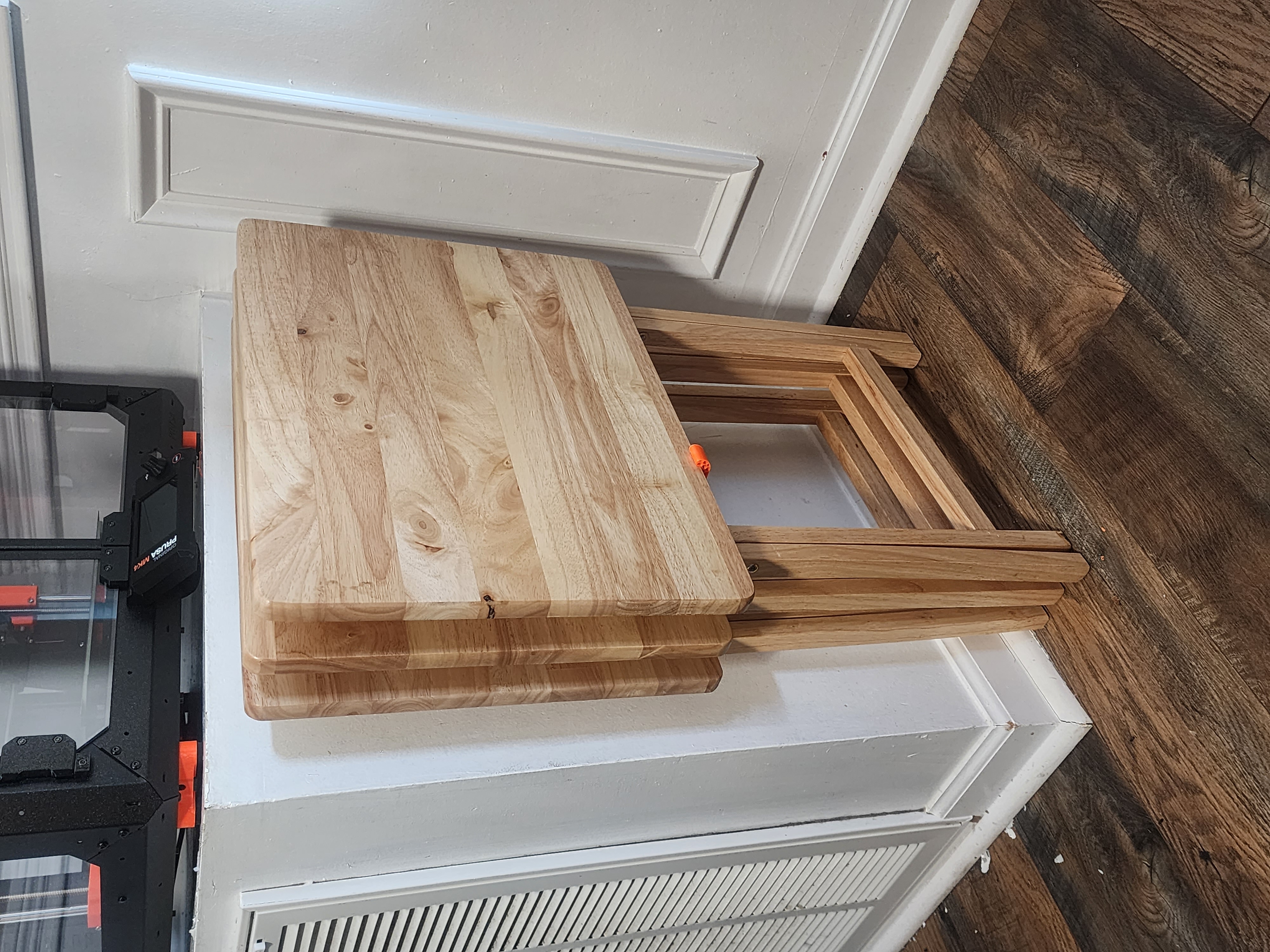 Honeycomb TV Table Storage Bracket