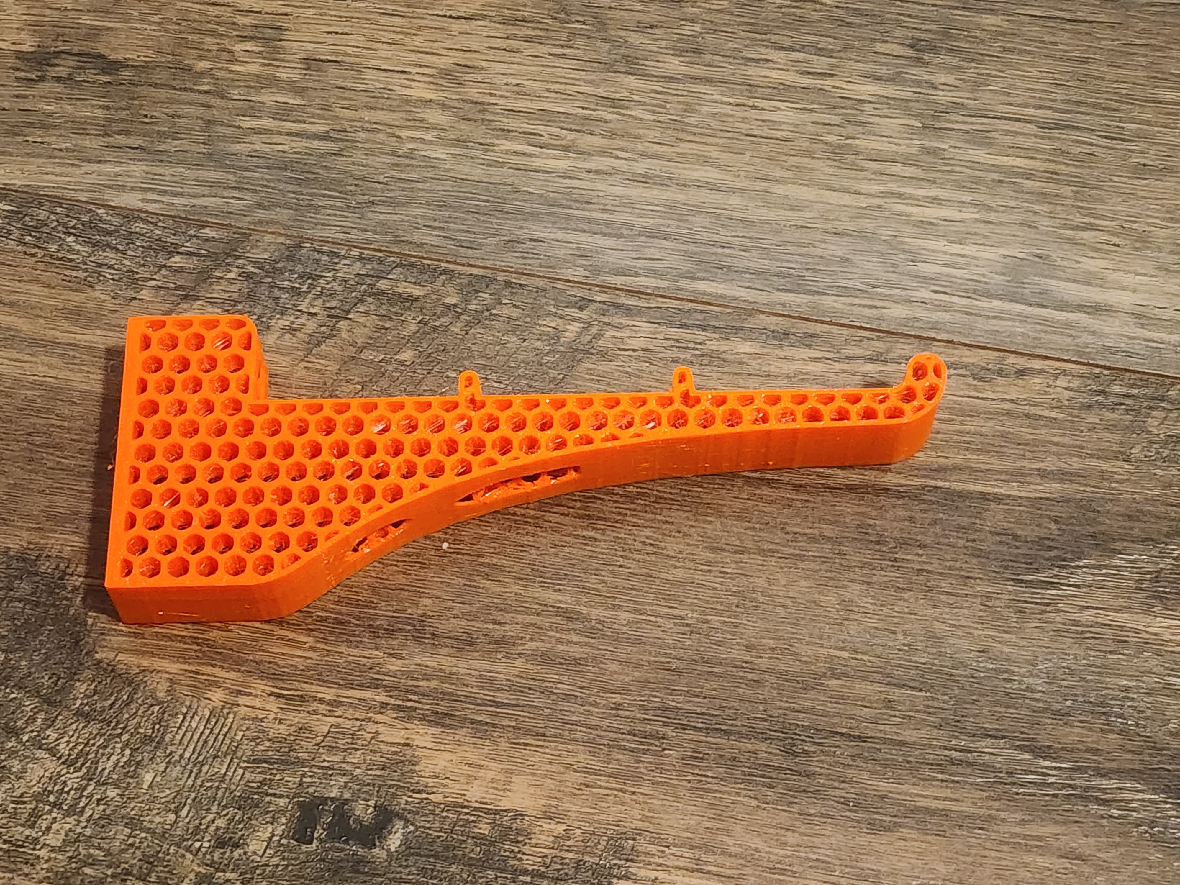 Miniatura 8 do modelo 3D Honeycomb TV Table Storage Bracket