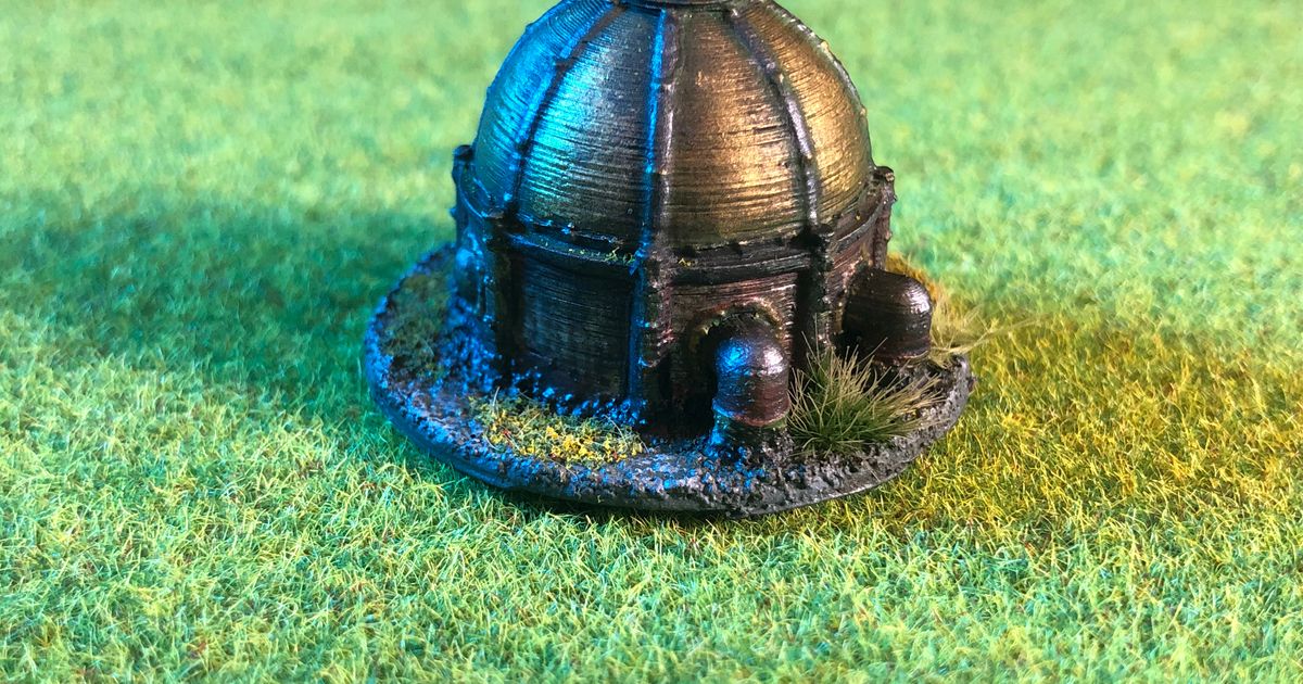 Epic Scale Terrain: Industrial Dome Objective Marker by fractalnoise ...