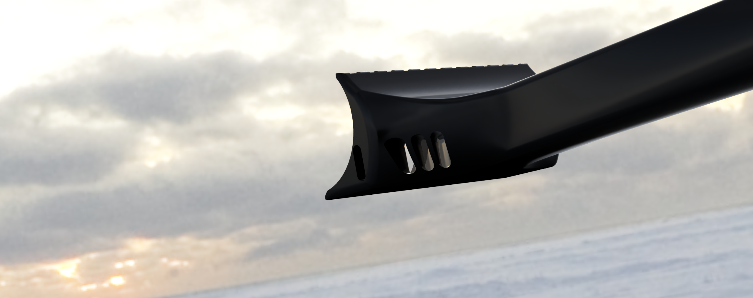 Futuristic Ice Scraper By Ijoey Download Free Stl Model Printables