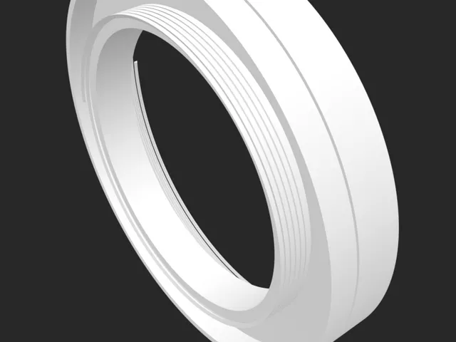 Camera lens filter adapter 43mm to 52 mm