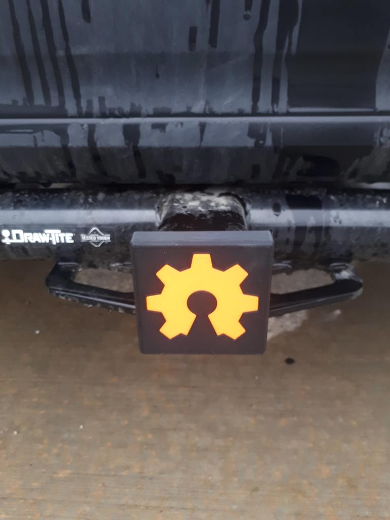 2in receiver hitch cover Open Source Logo