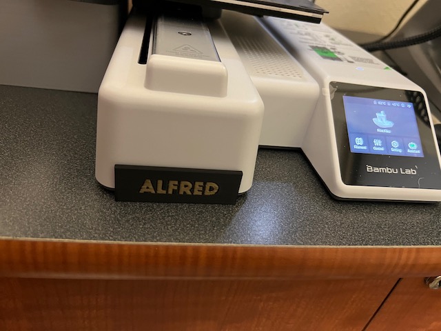 Bambu Printer Name Badges (P1S and A1 Mini)