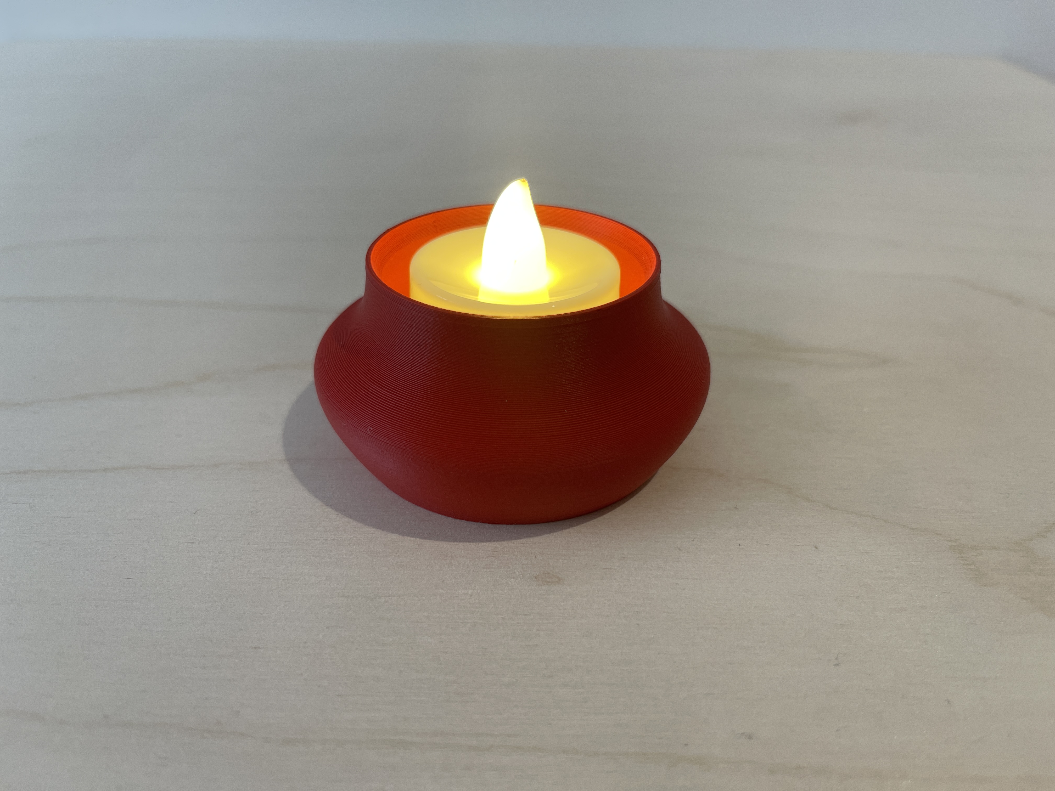 LED Candle Holder