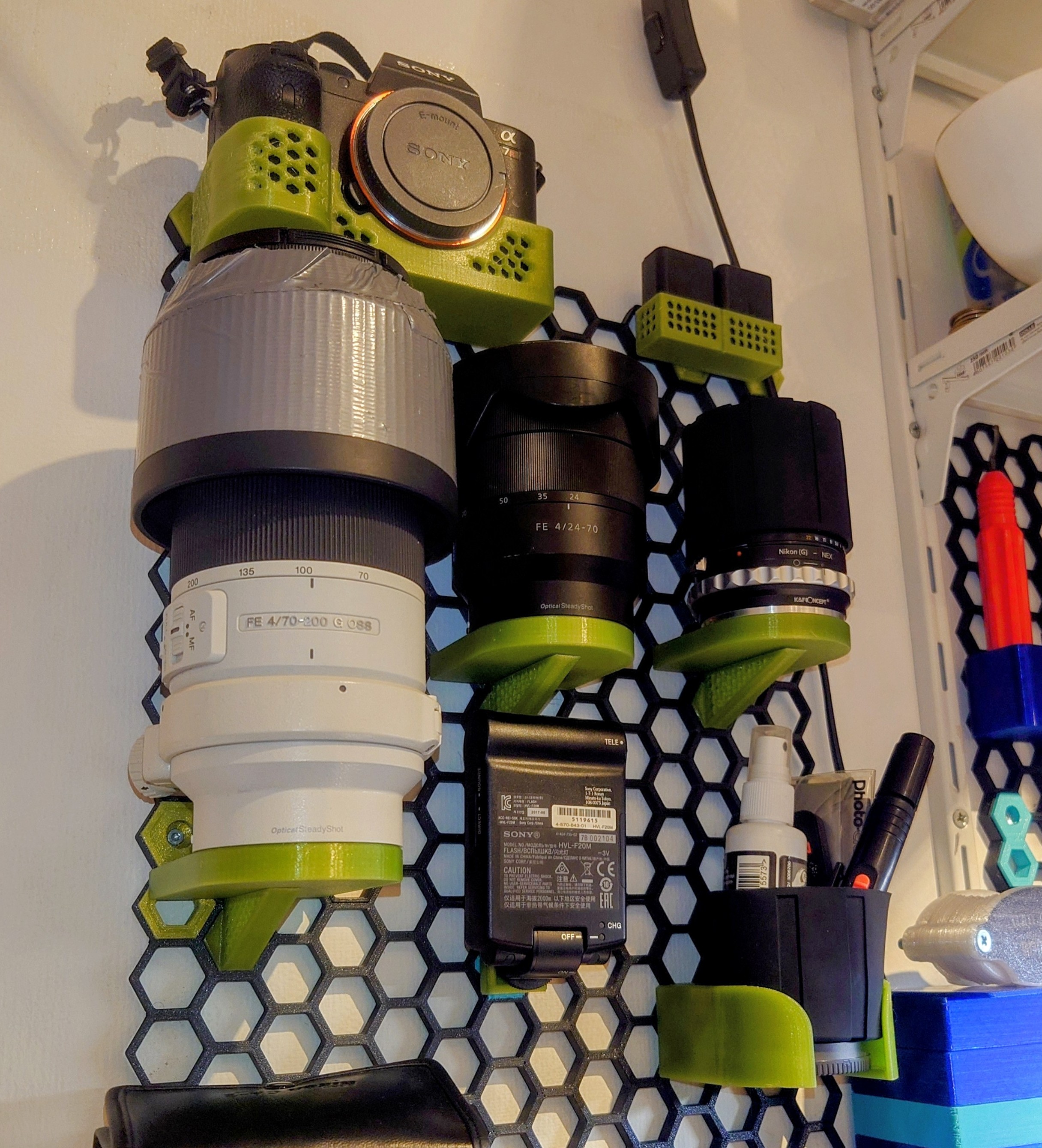 HSW Sony E-Mount lense holder