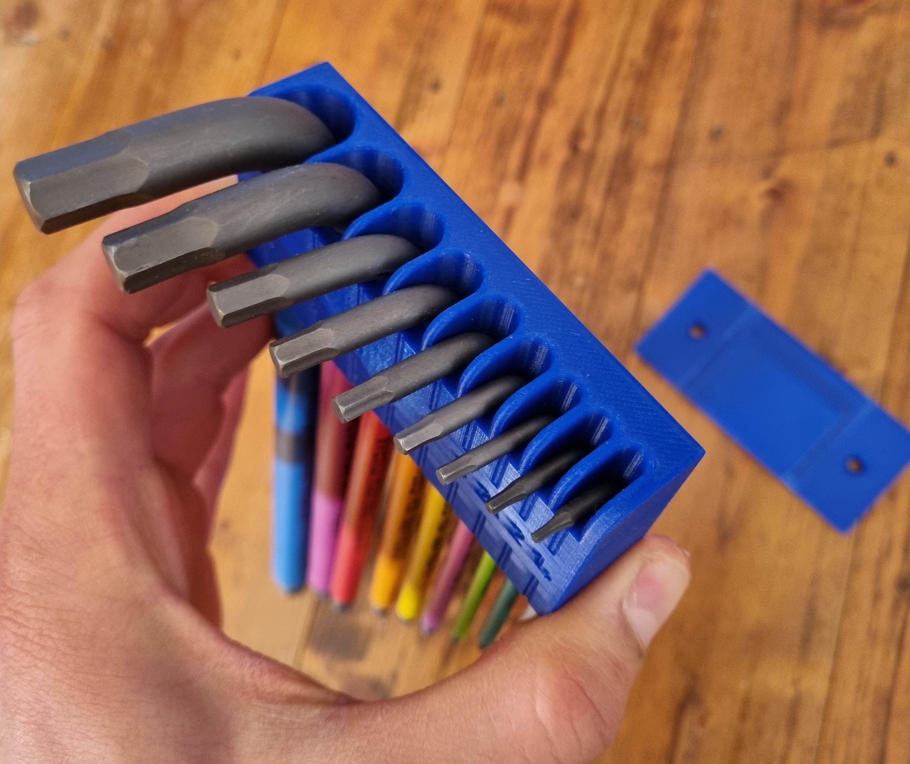 Wera Hex Key Wall Mount