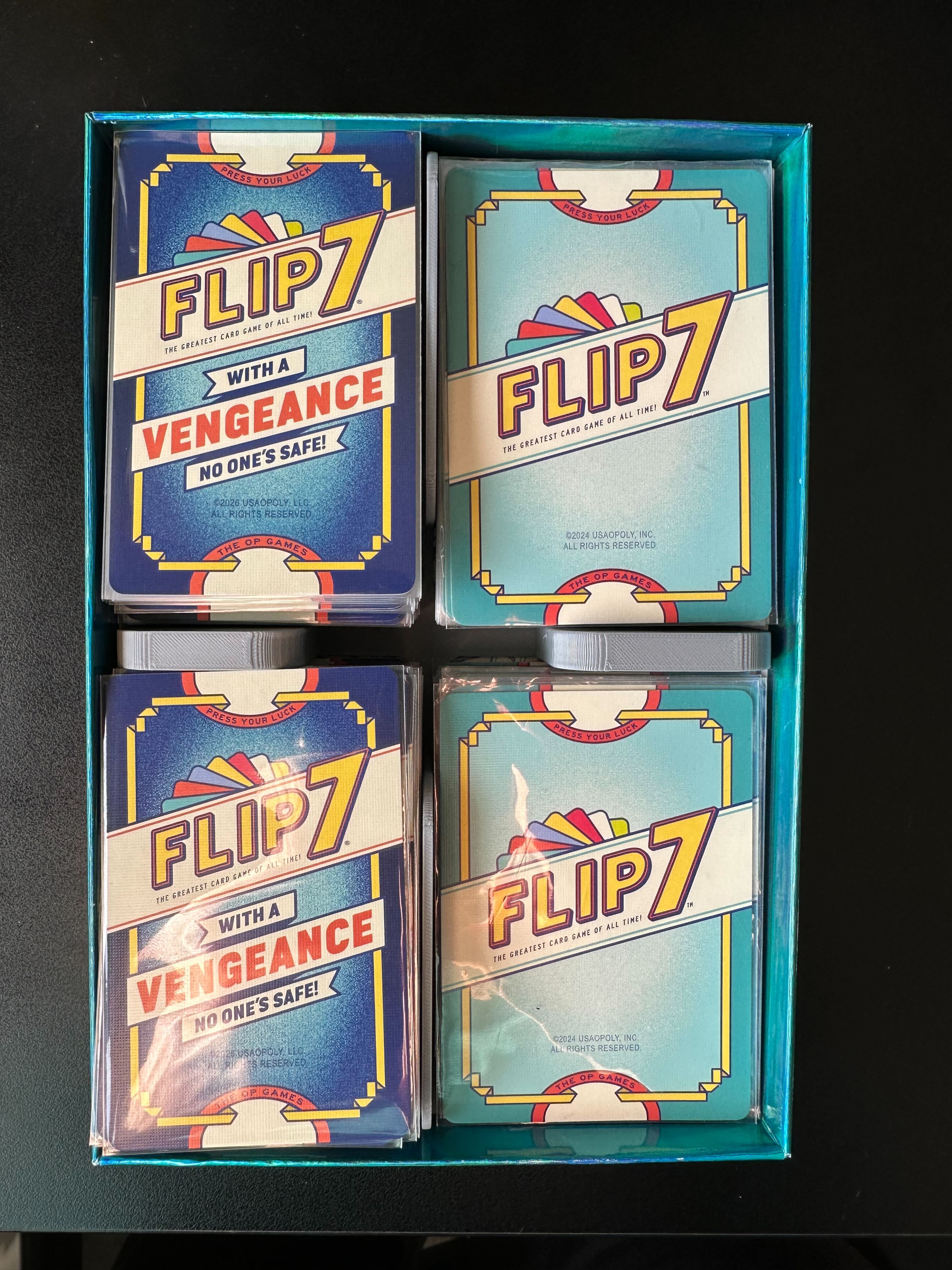 Flip 7 and Flip 7 Vengeance Insert