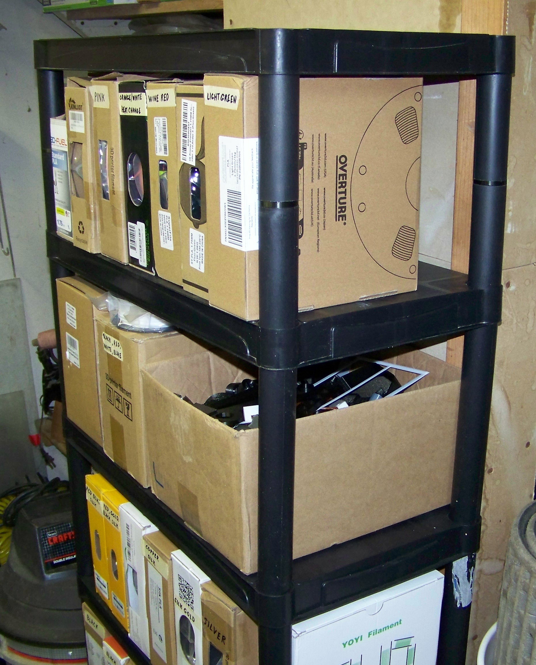 Harbor Freight, US General Utility Shelf Unit Tube Extensions by JEO