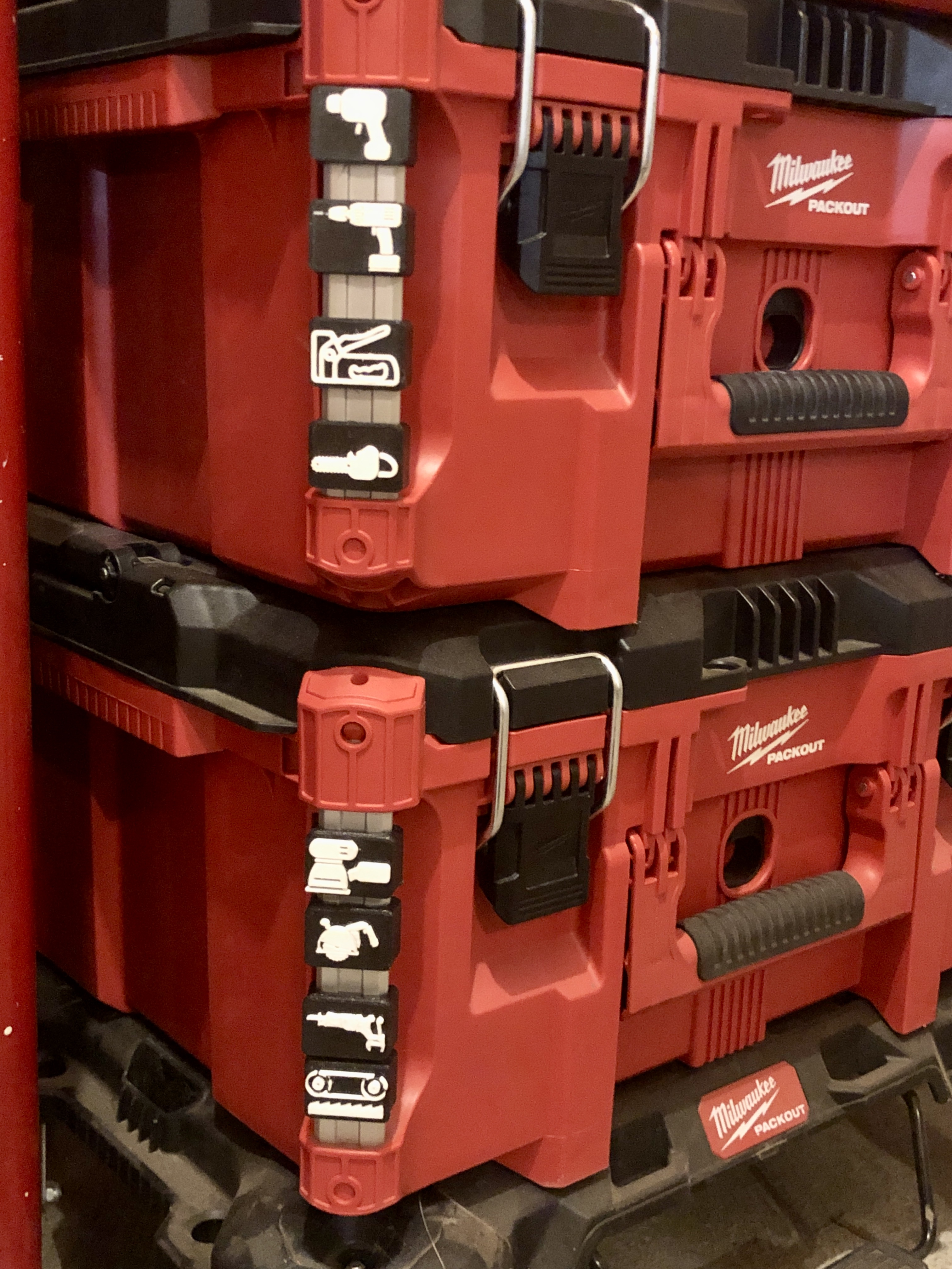 Milwaukee Packout Corner Tags