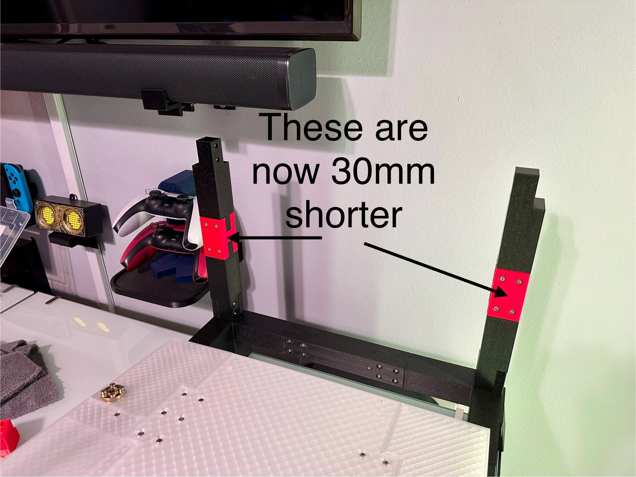The 100 Extended: Shortened Back Connector for 300mm Z Rods 3D model thumbnail