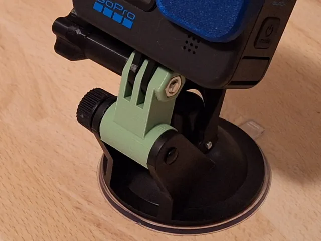 GoPro suction cup mount