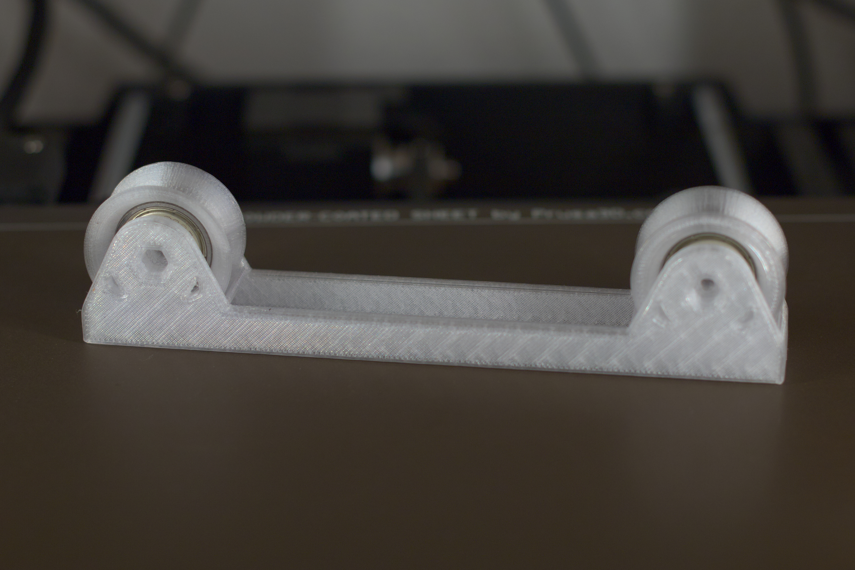 Filament Spool Holder (shorter remix) 3D model thumbnail