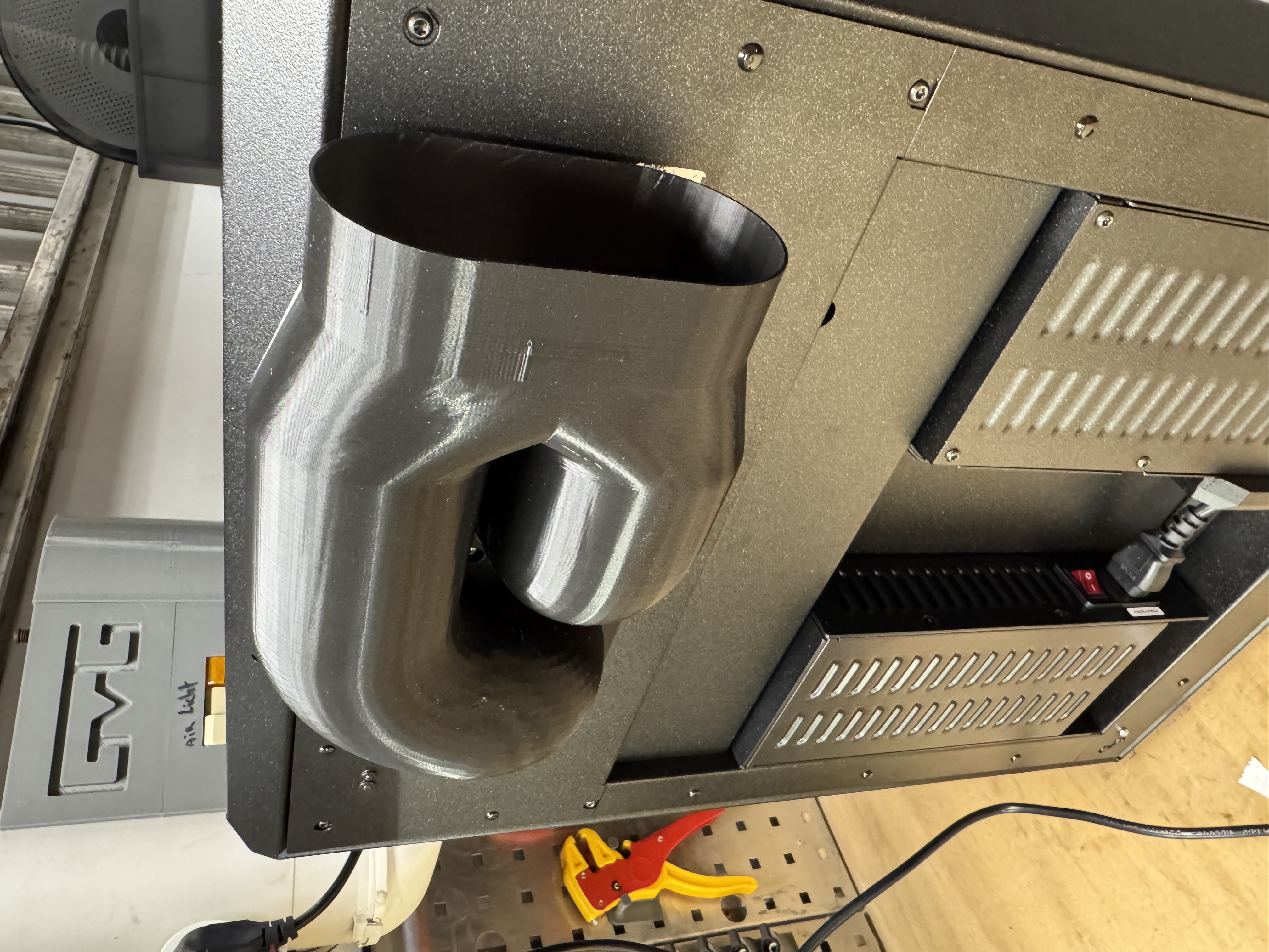 Prusa Core One exhaust duct