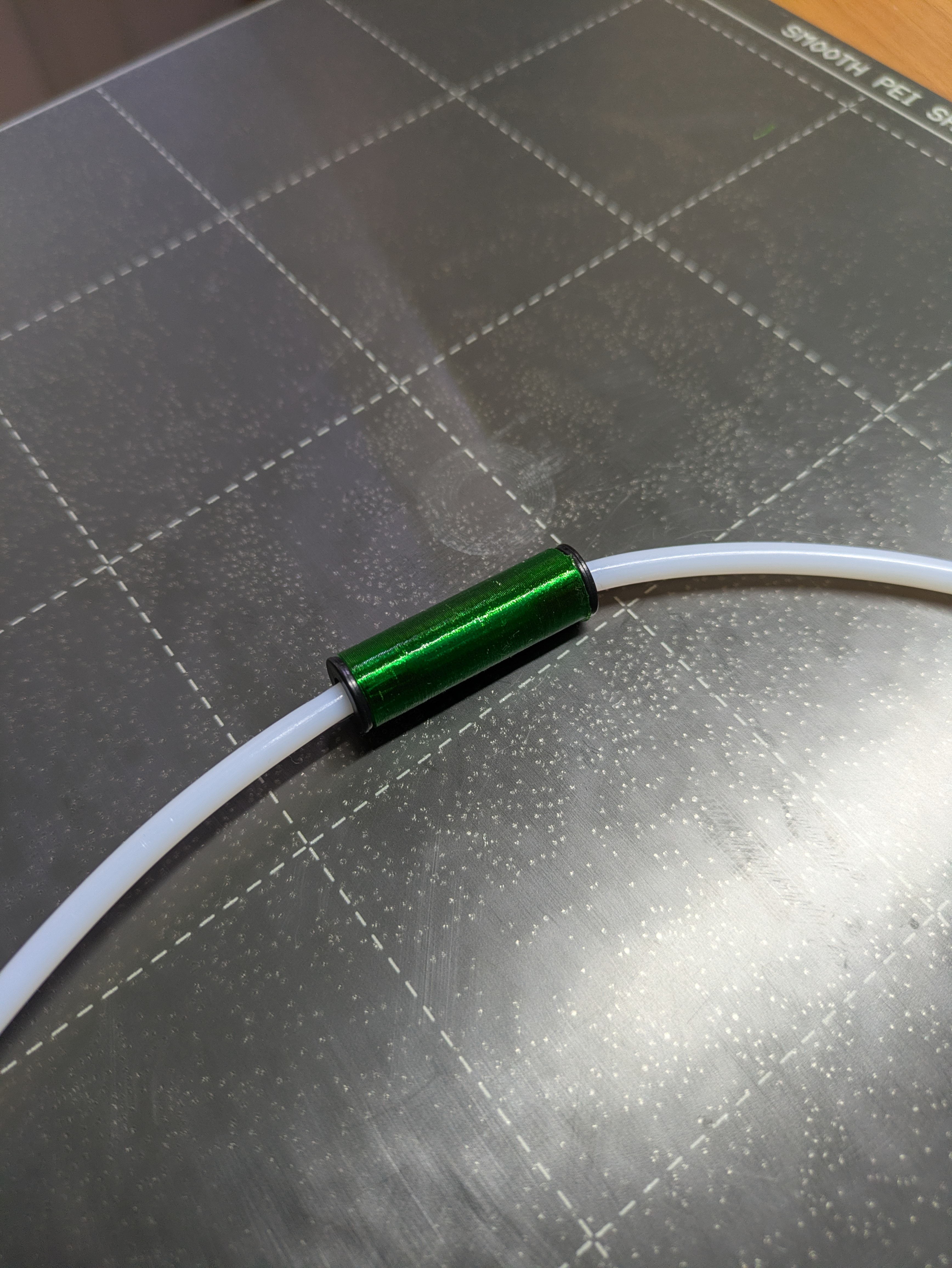 PTFE tube push fit collar connector