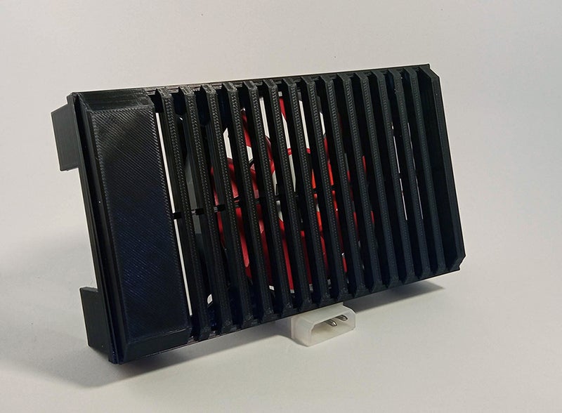 HP z600 5.25" grill and fan mount