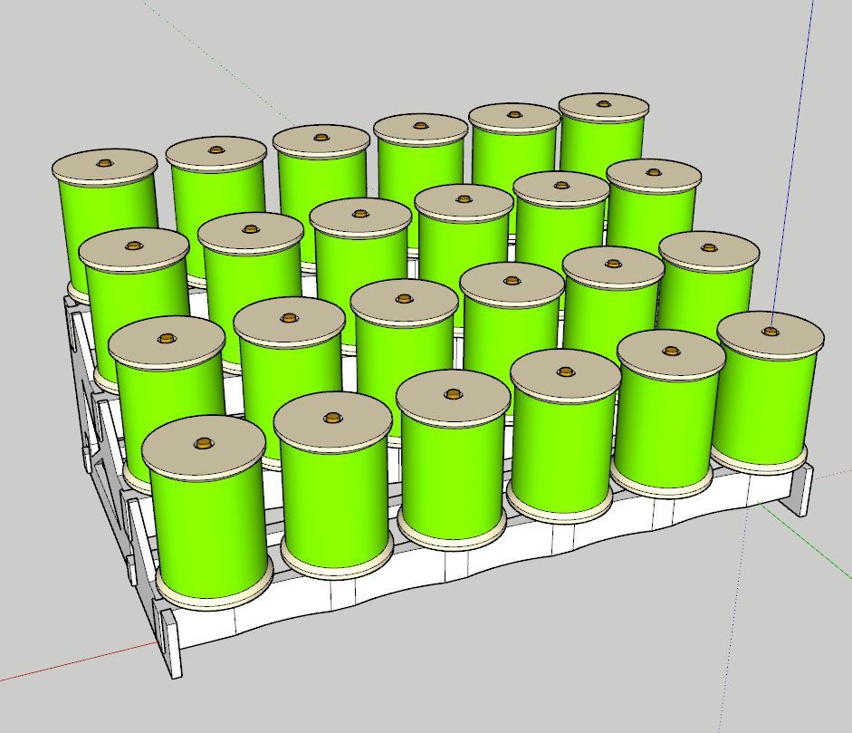 Thread Spool Holder By Wags556 Download Free Stl Model 4339