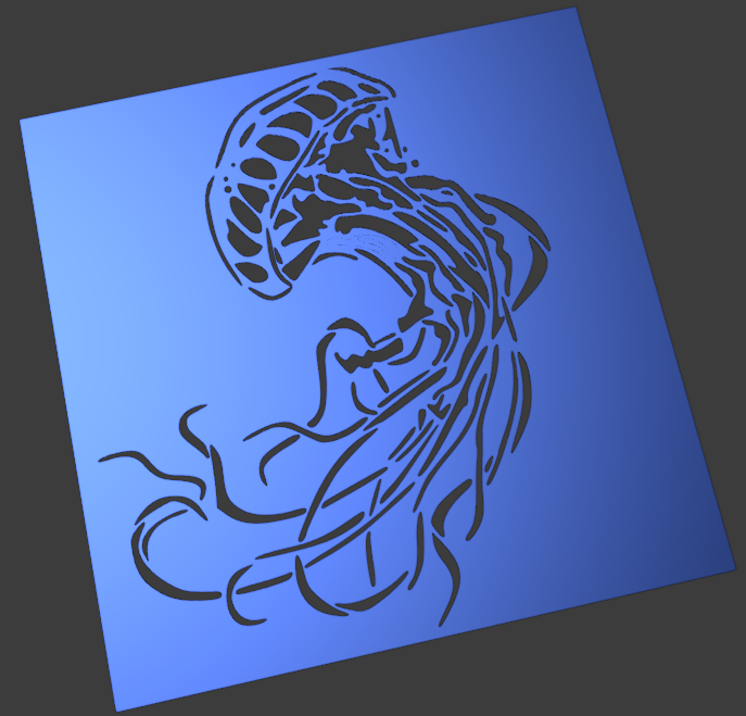 meduse stencil