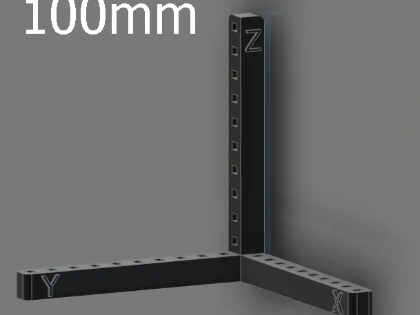 100mm calibration "cube"