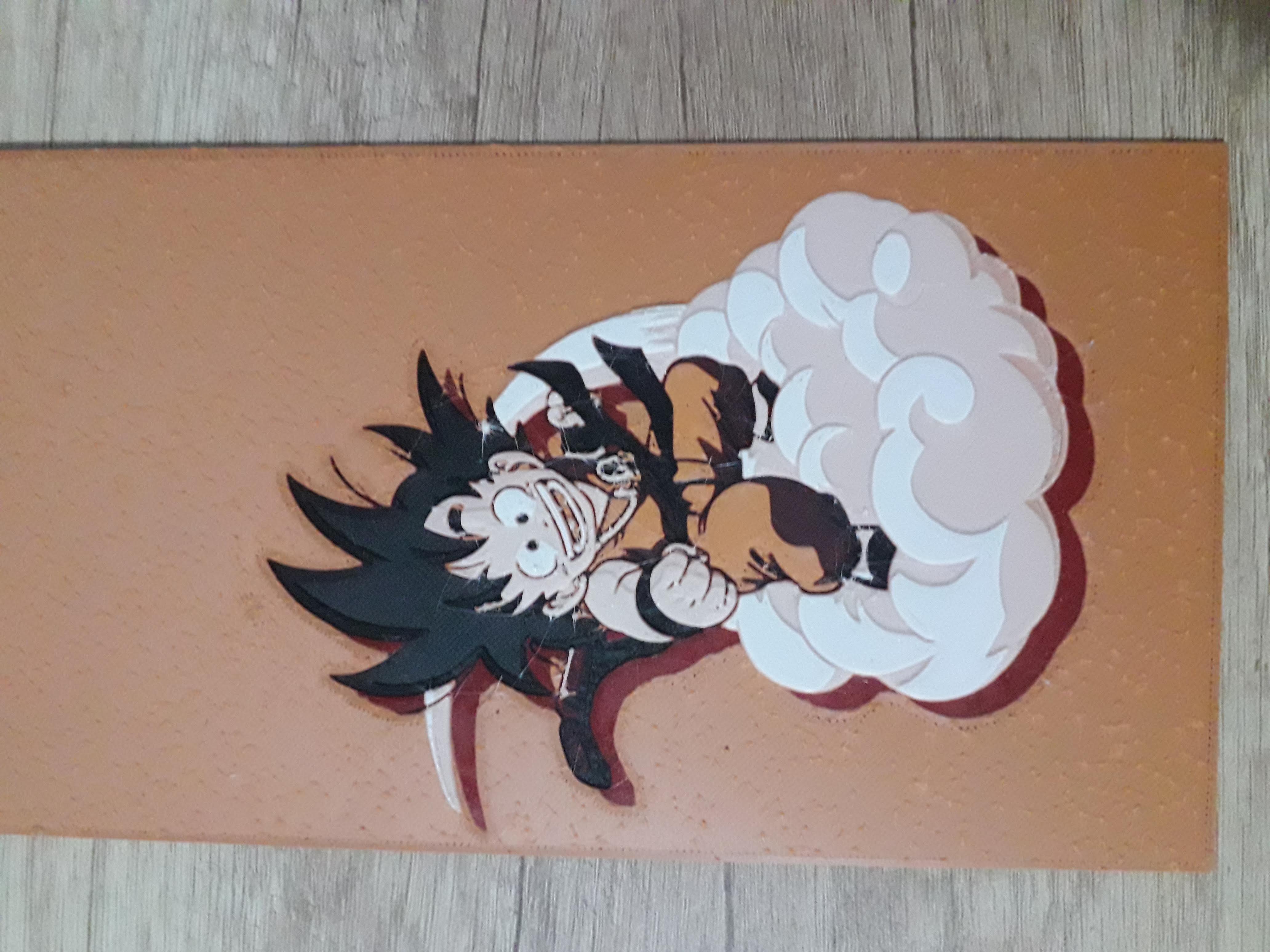 Son Goku - Dragon Ball - Hueforge