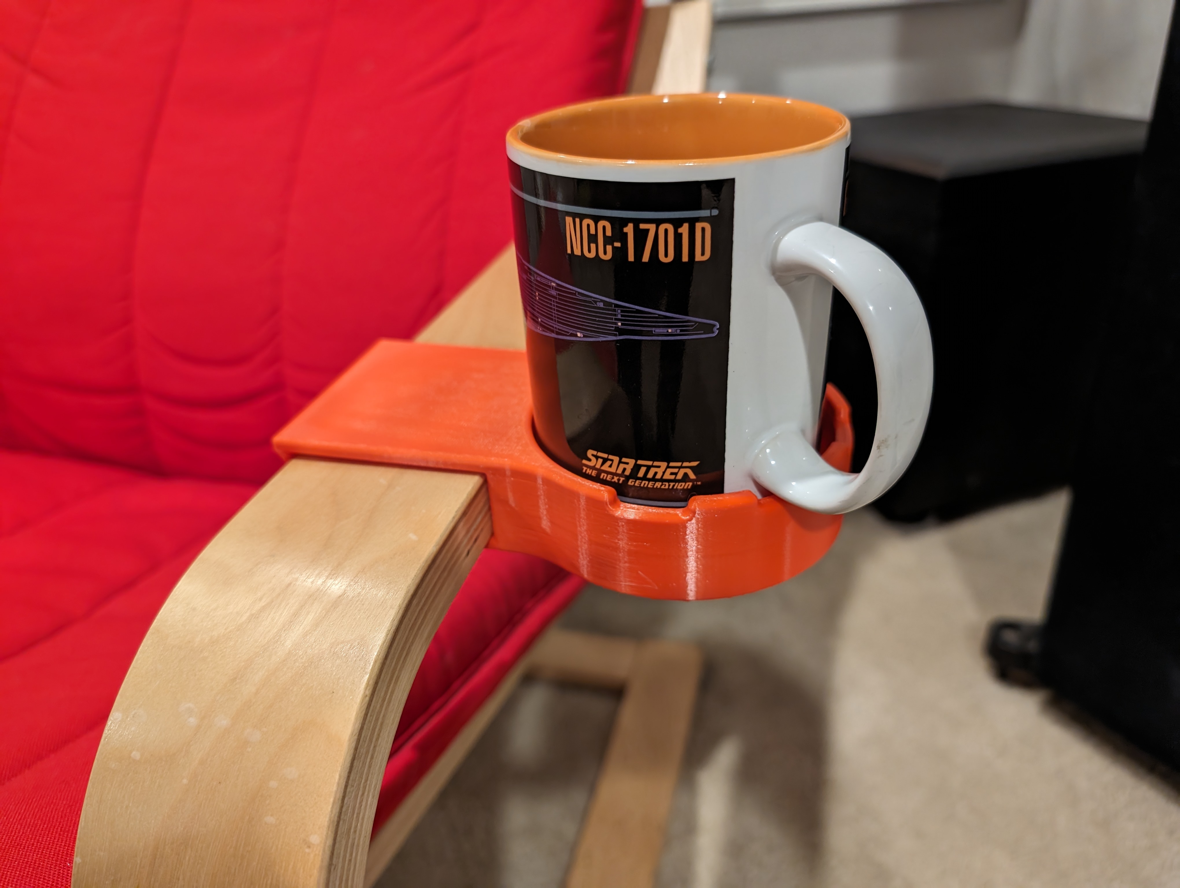 POÄNG Armchair Cup Holder by Fantastic Plastic Person Download free