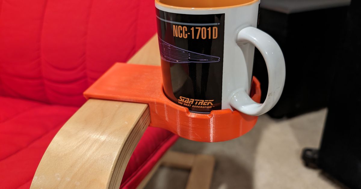 POÄNG Armchair Cup Holder by Fantastic Plastic Person Download free