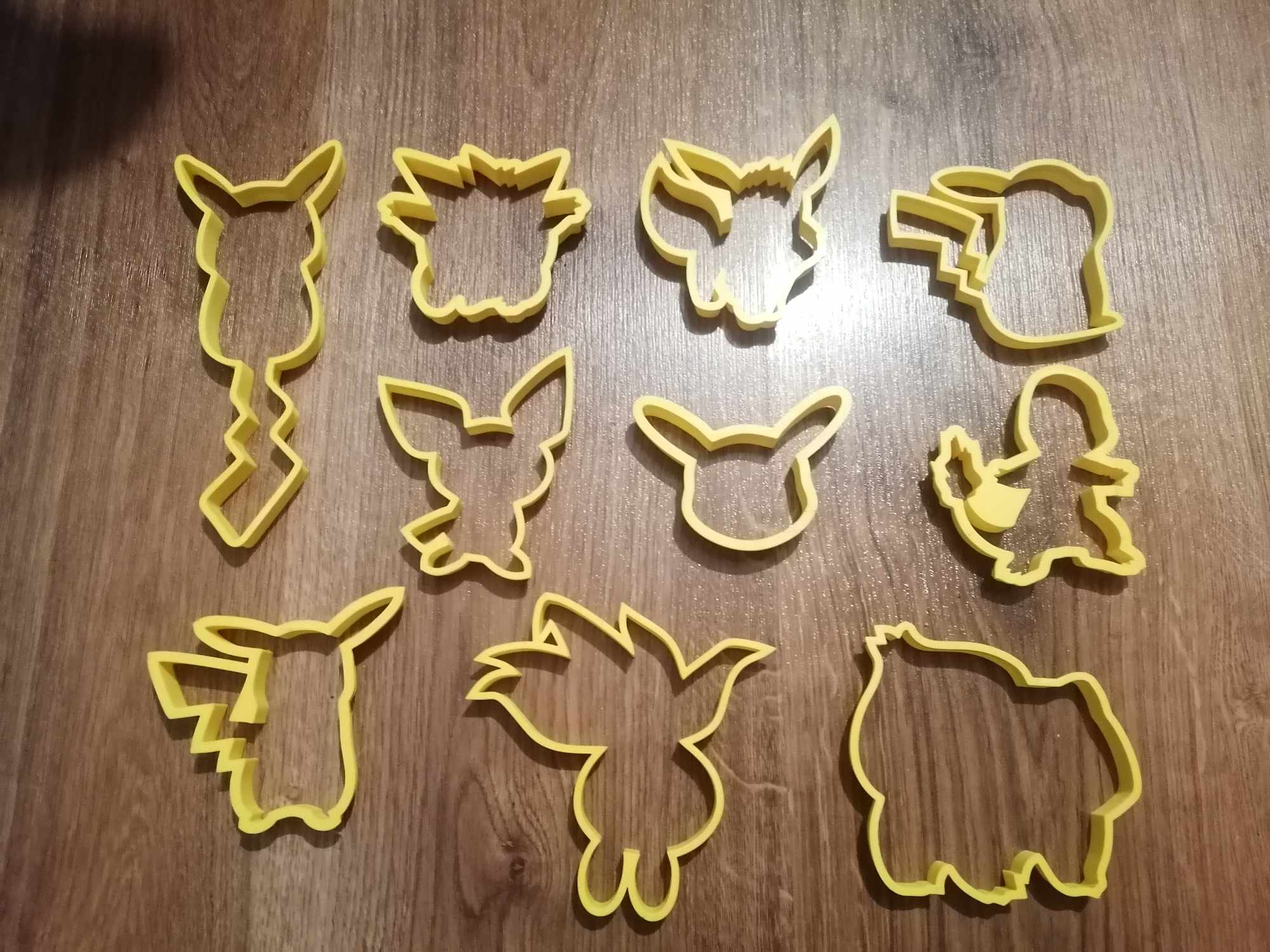 Cookie Cutter Pokemon 10 cutters