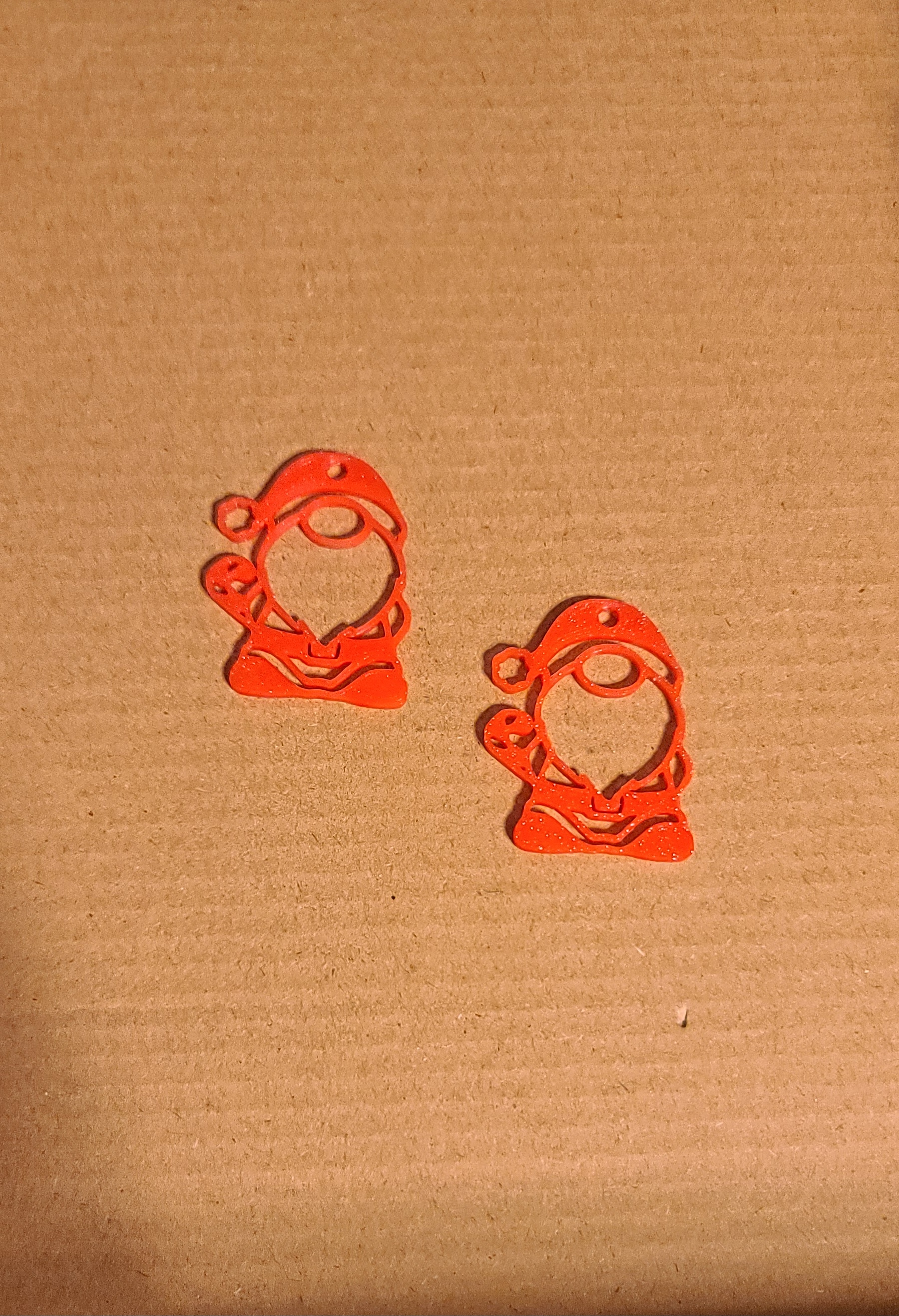 Santa Gnome Earrings